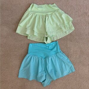 Aerie Real Me Crossover Flowy Short Set